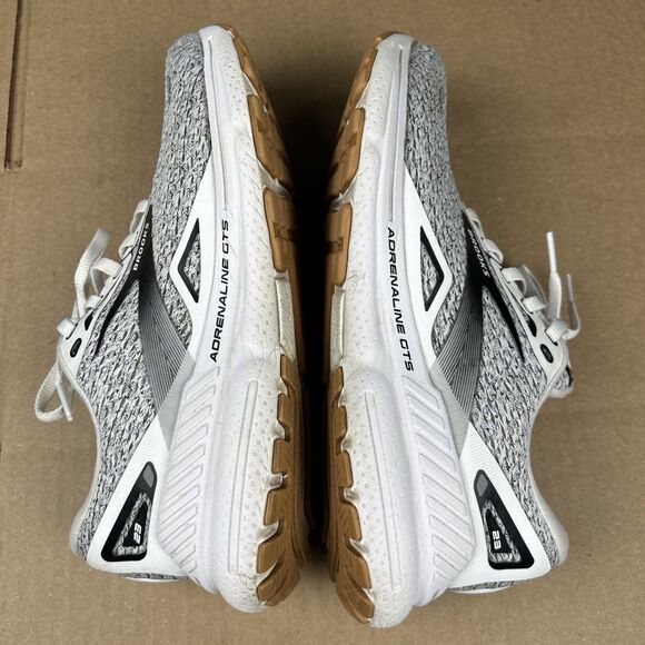 Brooks Adrenaline GTS 23 Women’s 9 Medium Grey White Athletic Training Shoes - Picture 8 of 12